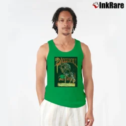 Men’s Elder Scrolls Daggerfall Box Art Tank Top in irish green | Breathable, Active-Friendly Design