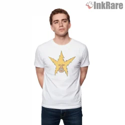 Electro Meme Face Lightning Parody Villain Shirt on white short sleeve shirt for men graphic tee