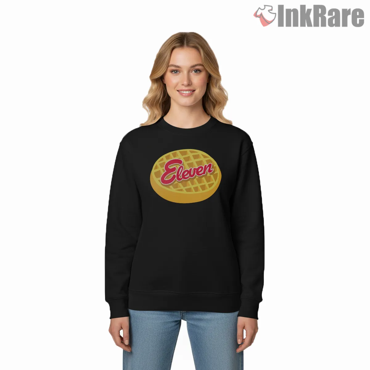 Eleven Eggo Waffles Retro Breakfast Icon Shirt on graphic shirt for women graphic tee