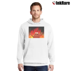 Men’s Elmo's Fire Classic Pullover Hoodie in white | Cozy, Durable, Modern Fit