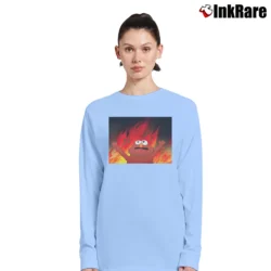 Women’s Elmo's Fire Classic Long-Sleeve Top in light blue | Sleek, Versatile, All-Season