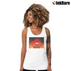 Women’s Elmo's Fire Classic Tank Top in white | Lightweight, Movement-Friendly