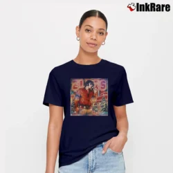 Women’s Elvis Presley King Of The Jingle Signature T-Shirt in navy | Soft, Flattering Fit