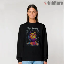 Elvis Presley Radiant Stage Fan Art Shirt on graphic shirt for women graphic tee
