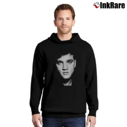 Men’s Elvis Presley The King Pullover Hoodie in black | Cozy, Durable, Modern Fit