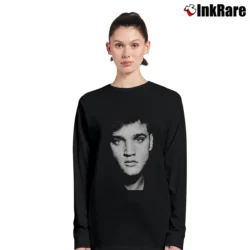 Women’s Elvis Presley The King Long-Sleeve Top in black | Sleek, Versatile, All-Season