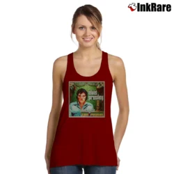 Women’s Elvis Presley Welcome To The Jungle Tank Top in maroon | Lightweight, Movement-Friendly