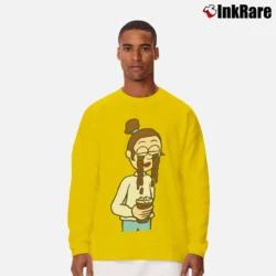 Men’s Emma Chamberlain Merch Graphic Long-Sleeve Shirt in yellow | Sleek, Lightweight, Year-Round Wear