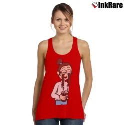 Women’s Emma Chamberlain Merch Graphic Tank Top in red | Lightweight, Movement-Friendly