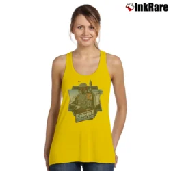 Women’s Empire Strikes Back Boba Fett Star Wars Tank Top in yellow | Lightweight, Movement-Friendly