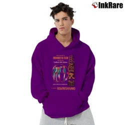 Men’s Enchanted Tiki Room Parrot Walt Disney Theme Park Pullover Hoodie in purple | Cozy, Durable, Modern Fit