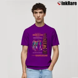 Men’s Enchanted Tiki Room Parrot Walt Disney Theme Park Classic T-Shirt in purple | Soft, Breathable Everyday Wear