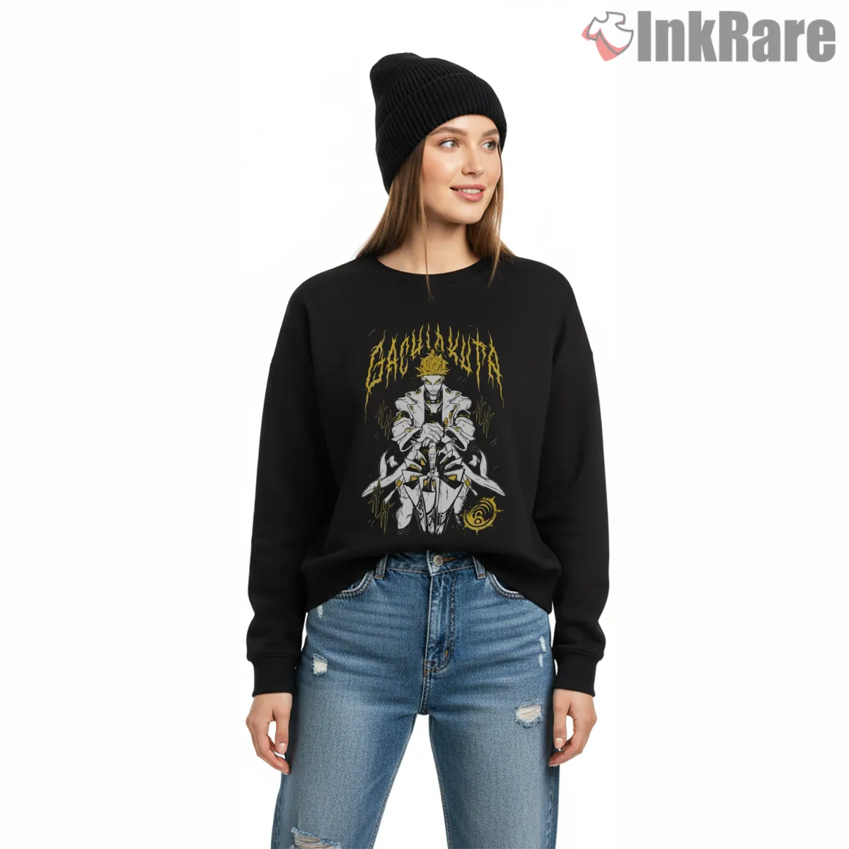 Enjin Electric Aura Dark Power Gachiakuta Shirt on graphic shirt for women graphic tee