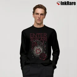 Men’s Enter Shikari Watch Dubcore Band Long-Sleeve Shirt in black | Sleek, Lightweight, Year-Round Wear