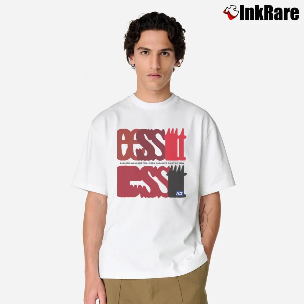 Men’s Esbjorn Svensson Trio From Gagarins View Classic T-Shirt in white | Soft, Breathable Everyday Wear