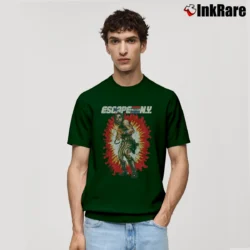 Men’s Escape From New York Classic T-Shirt in forest green | Soft, Breathable Everyday Wear