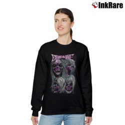 Women’s Escape The Fate After Death Album Relaxed Sweatshirt in black | Soft, Laid-Back Vibe