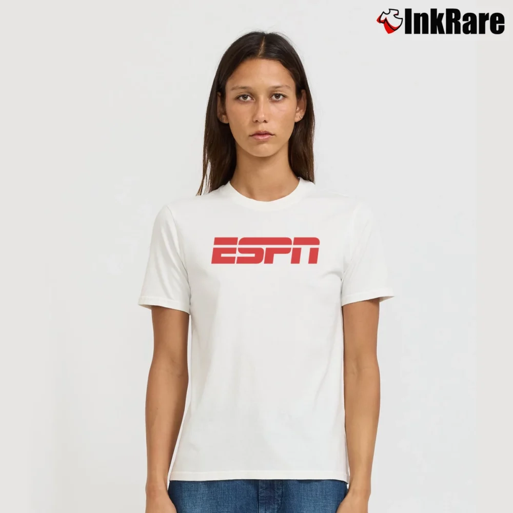 Women’s Espn Logo Graphic Signature T-Shirt in white | Soft, Flattering Fit