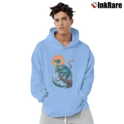 Men’s Evolve Curbside Circle Pullover Hoodie in light blue | Cozy, Durable, Modern Fit