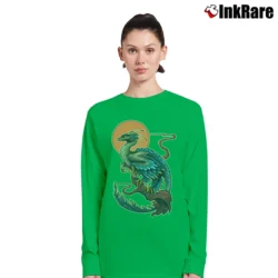 Women’s Evolve Curbside Circle Long-Sleeve Top in irish green | Sleek, Versatile, All-Season