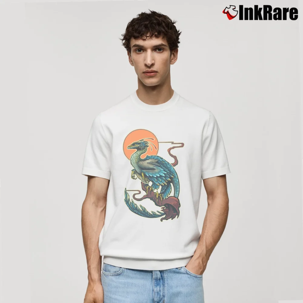 Men’s Evolve Curbside Circle Classic T-Shirt in white | Soft, Breathable Everyday Wear