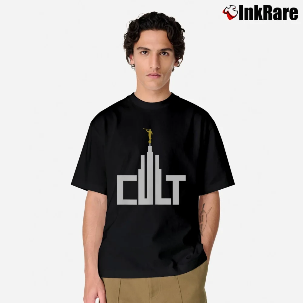 Men’s Ex Mormon Cult Lds Temple Anti Religion Classic T-Shirt in black | Soft, Breathable Everyday Wear