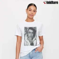 Women’s Falling In Reverse Ronnie Graphic Signature T-Shirt in white | Soft, Flattering Fit