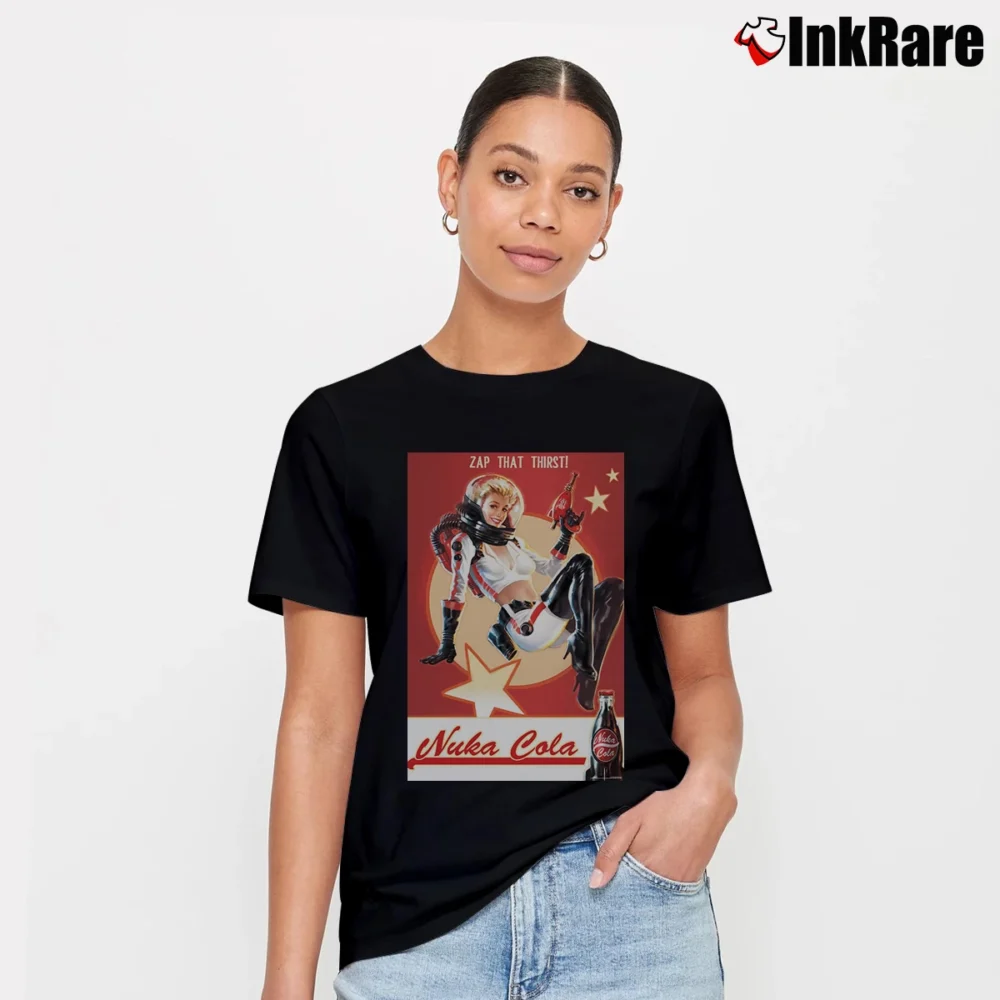 Women’s Fallout Nuka Cola Signature T-Shirt in black | Soft, Flattering Fit
