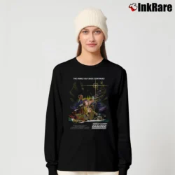 Women’s Family Guy Star Wars Saga Parody Crossover Long-Sleeve Top in black | Sleek, Versatile, All-Season