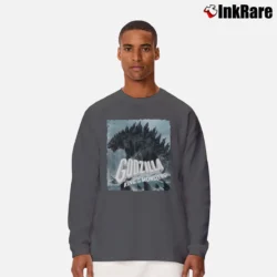 Men’s Fanatic Godzilla King Of The Monsters Fan 2019 Edition Long-Sleeve Shirt in charcoal | Sleek, Lightweight, Year-Round Wear