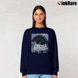 Women’s Fanatic Godzilla King Of The Monsters Fan 2019 Edition Relaxed Sweatshirt in navy | Soft, Laid-Back Vibe