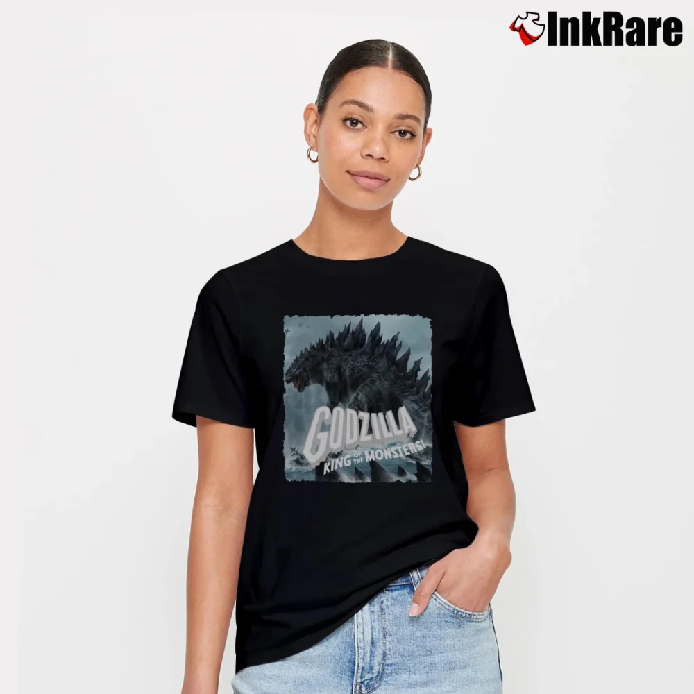 Women’s Fanatic Godzilla King Of The Monsters Fan 2019 Edition Signature T-Shirt in black | Soft, Flattering Fit