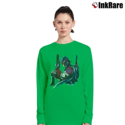 Women’s Fanatic New York Giants Boba Fett Star Wars Football Long-Sleeve Top in irish green | Sleek, Versatile, All-Season
