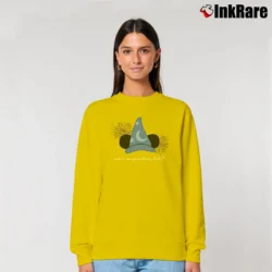 Women’s Fantasia Mickey Mouse Walt Disney Relaxed Sweatshirt in yellow | Soft, Laid-Back Vibe