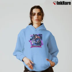 Women’s Far Cry 3 Blood Dragon Video Game Cozy Hoodie in light blue | Warm, Structured, Stylish