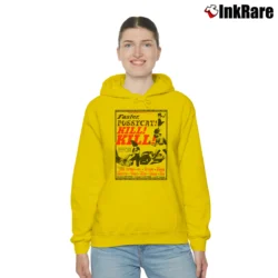 Women’s Faster Pussycat Kill Kill Cozy Hoodie in yellow | Warm, Structured, Stylish