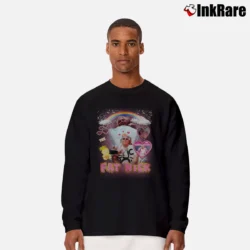 Men’s Fat Nick Graphic Long-Sleeve Shirt in black | Sleek, Lightweight, Year-Round Wear