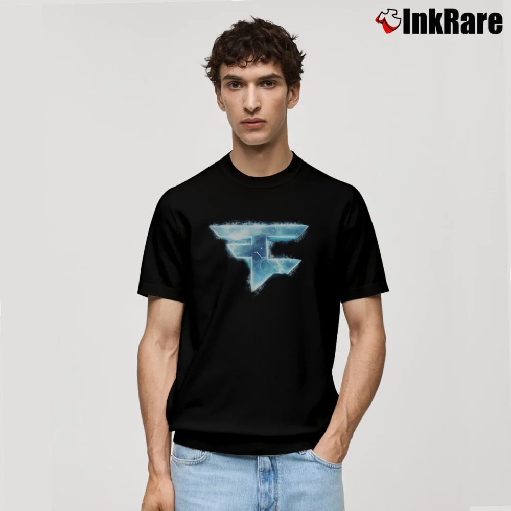 Men’s Faze Clan Template Cool Gamer Classic T-Shirt in black | Soft, Breathable Everyday Wear