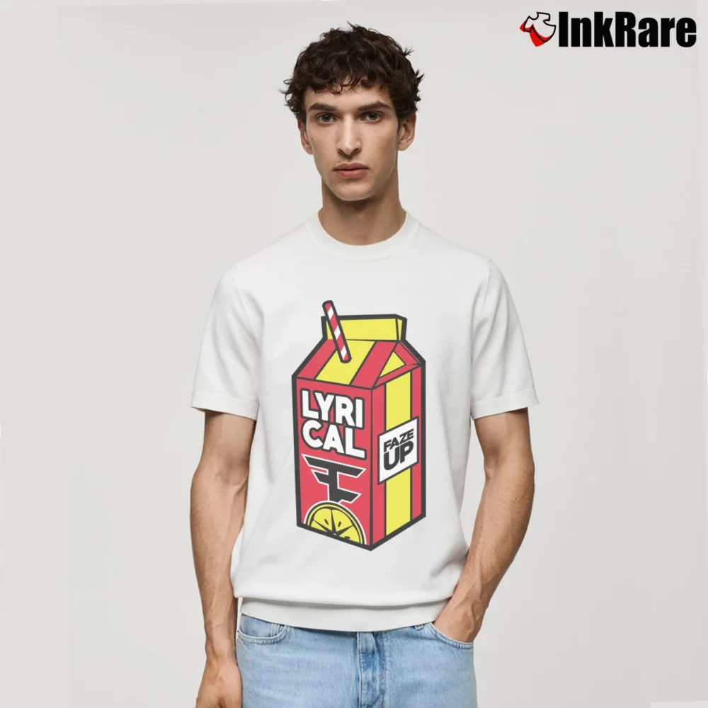 Men’s Faze Lyrical Lemonade Graphic Classic T-Shirt in white | Soft, Breathable Everyday Wear