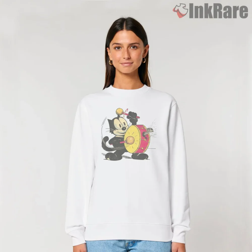 Felix Parade Drum Vintage Rhythm Shirt on graphic shirt for women graphic tee