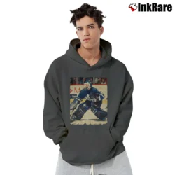 Men’s felix potvin 1991 toronto maple leafs vintage hockey fan Pullover Hoodie in charcoal | Cozy, Durable, Modern Fit