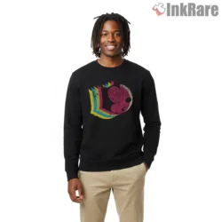 Felix The Cat Hypnotic Color Spiral Shirt on graphic shirt for men graphic tee