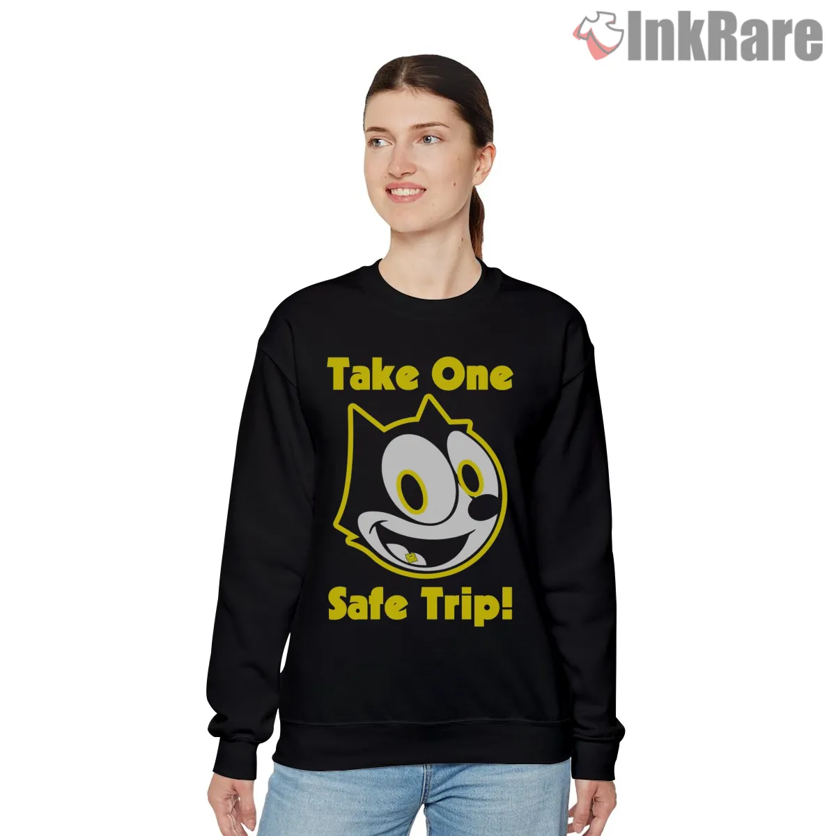 Felix The Cat Take One Safe Trip Shirt Felix The Cat Take One Safe Trip Shirt on graphic shirt for women graphic tee