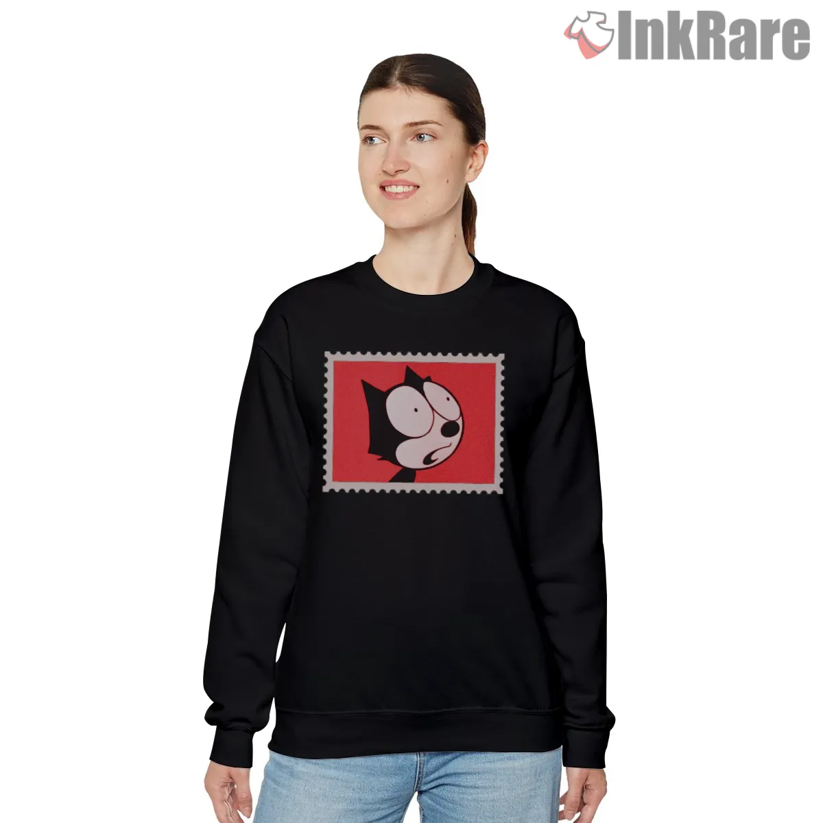Felix The Cat Vintage Postage Stamp Shirt on graphic shirt for women graphic tee