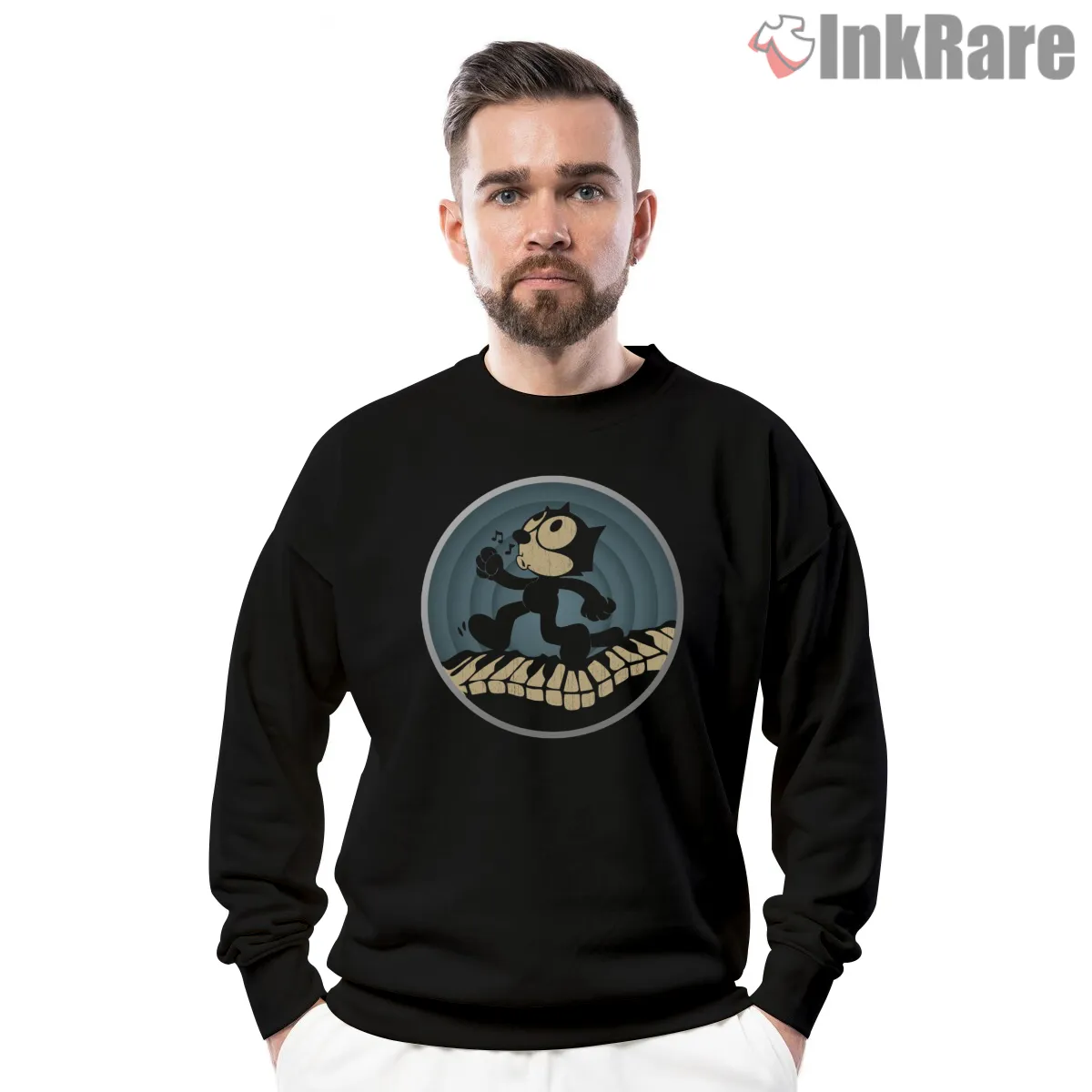 Felix The Cat Walking Piano Groove Shirt Felix The Cat Walking Piano Groove Shirt on graphic shirt for men graphic tee