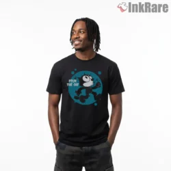 Felix The Cat Whiskers And Wonders Shirt on black short sleeve shirt for men graphic tee