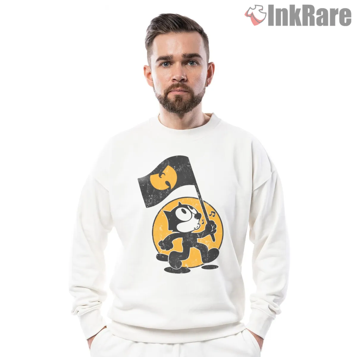 Felix X Wutang Vintage Flag March Shirt on graphic shirt for men graphic tee