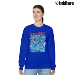 Women’s Feraligatr Pokemon Retro Limited Edition Relaxed Sweatshirt in royal blue | Soft, Laid-Back Vibe