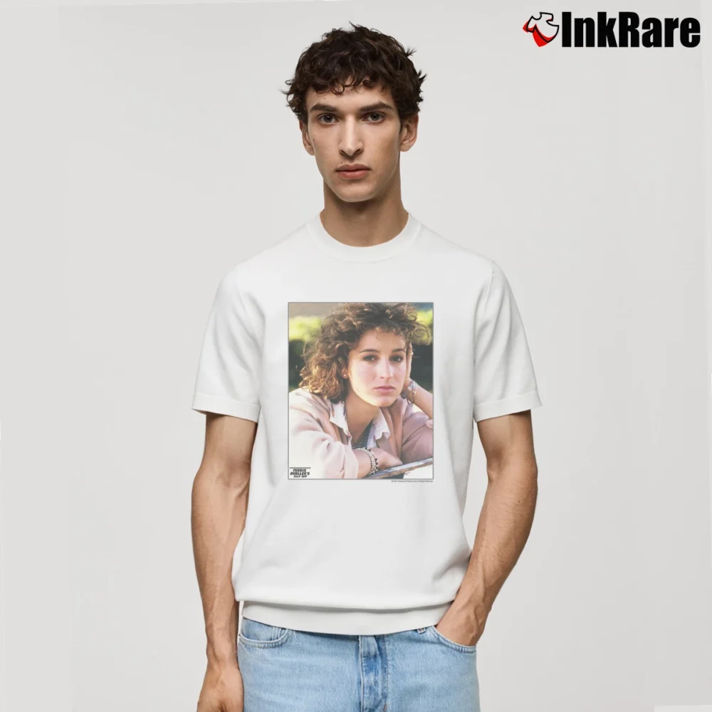 Men’s Ferris Bueller Jeanie Photo Retro Classic T-Shirt in white | Soft, Breathable Everyday Wear