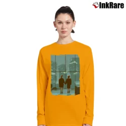 Women’s Fight Club Ending Scene Long-Sleeve Top in orange | Sleek, Versatile, All-Season